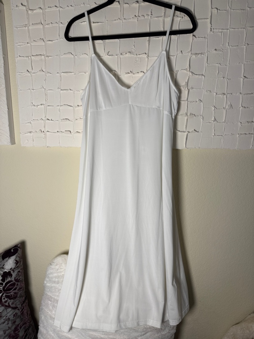 Zimmermann White Slip Chemise